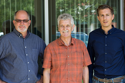 William Cornell, Colin Beveridge and Jan Scheffels