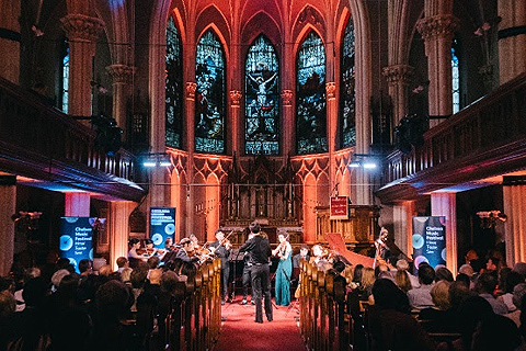 St. Paul’s German Lutheran Church was the location for this year’s opening and closing weekend performances