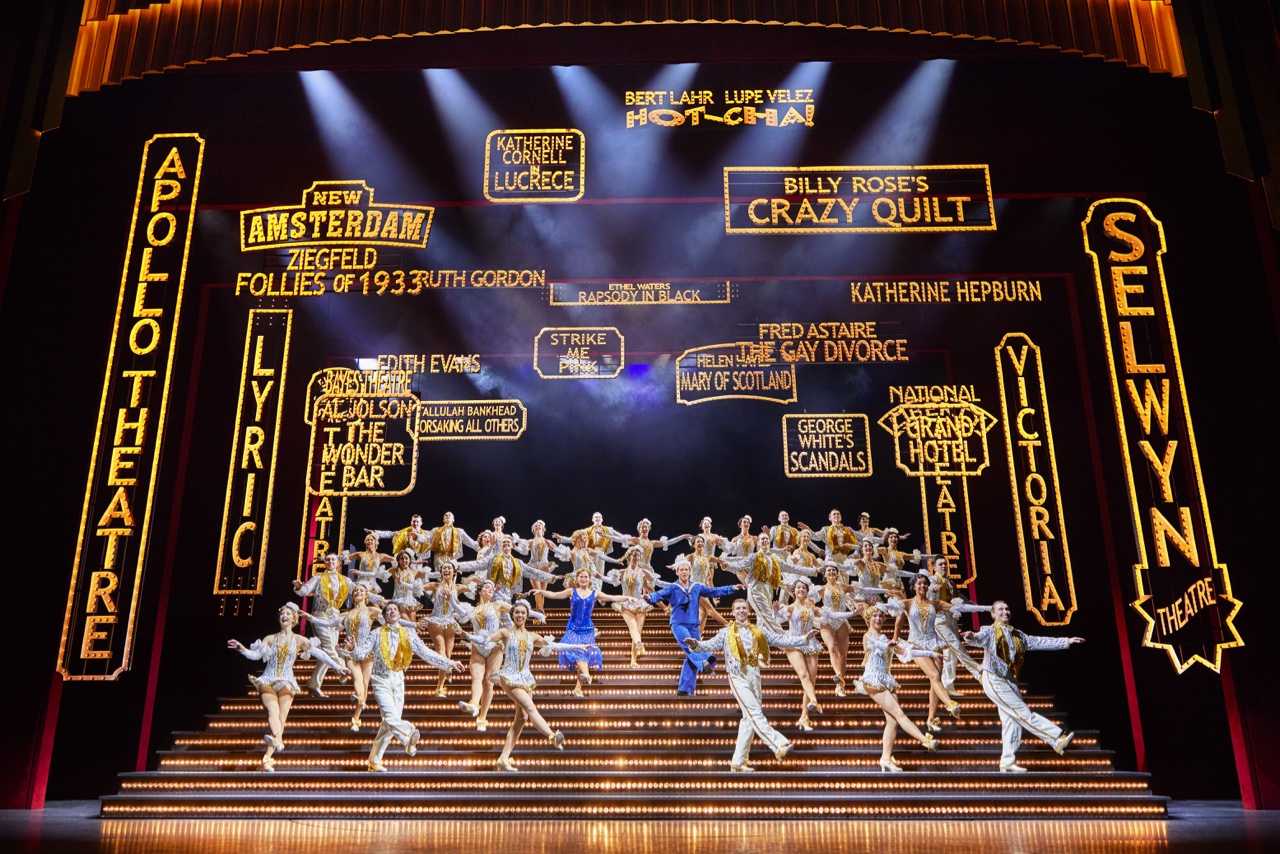 42nd Street at London’s Theatre Royal, Drury Lane (© Brinkhoff & Moegenburg)