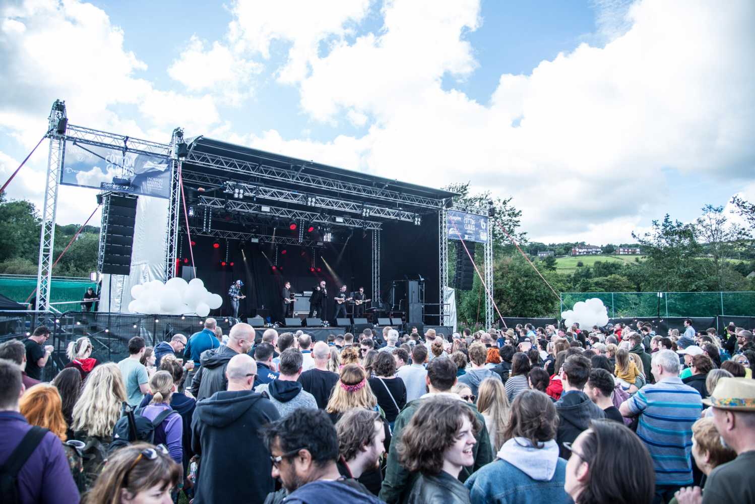 The first ever Cotton Clouds boutique music festival (photo: Steve Hampton)