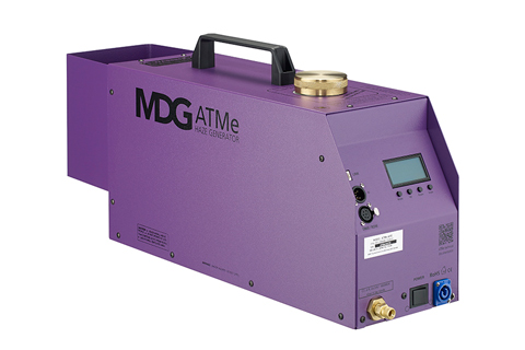 MDG’s ATMe haze generator will be shown at PLASA London 2017