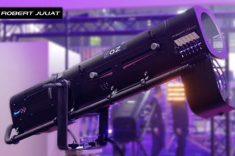 Robert Juliat’s new powerful 600W LED long-throw followspot, Oz, will be officially launched