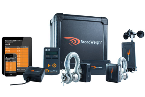 BroadWeigh's wireless load cell technology will be shown