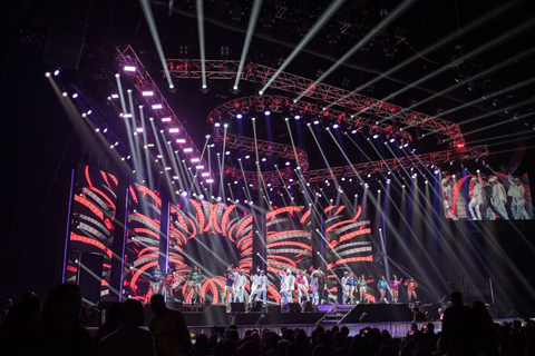 Da-Bangg The Tour visited the Barclaycard Arena, Birmingham and The O2 arena, London (photo: Scott Davies)