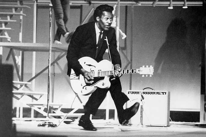 Rock and roll legend Chuck Berry died in March 2017