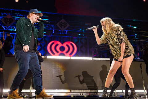 Dates included Taylor Swift, Ed Sheeran, Sam Smith and the Chainsmokers