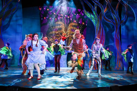 The family favourite musical was Syracuse Stage's holiday co-production with the Syracuse University Department of Drama (photo: Michael Davis)