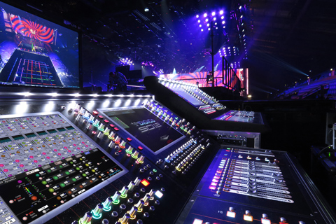 Britannia Row's EMA console deployment has now been condensed mainly to DiGiCo consoles