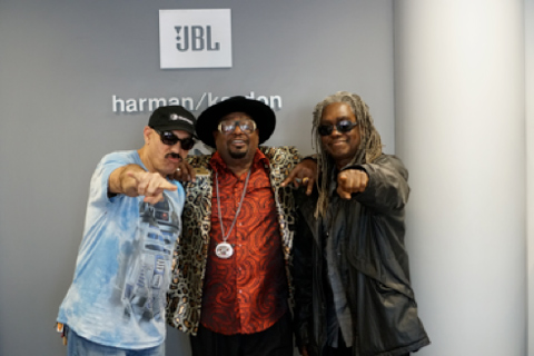 Lige Curry, George Clinton and DeWayne ‘Blackbyrd’ McKnight