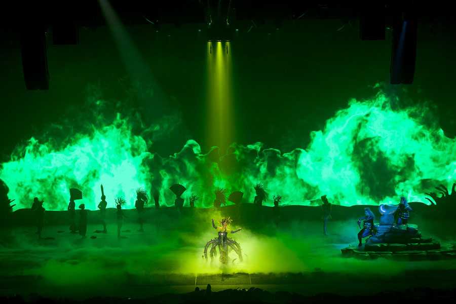 Disney’s The Little Mermaid was staged by Marmalade Content at Flanders Expo in Ghent (photo: Frank Lambrechts, picturesk)