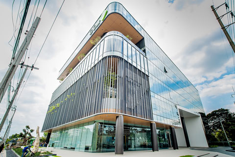 Com 7 has relocated its headquarters to a new six-story office building in Bangkok