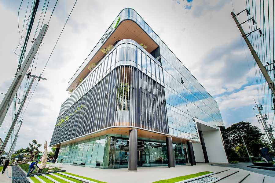 Com 7 has relocated its headquarters to a new six-story office building in Bangkok