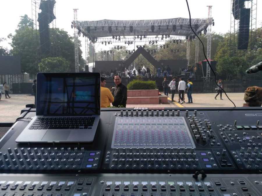 DiGiCo SD10 consoles were at the centre of the action