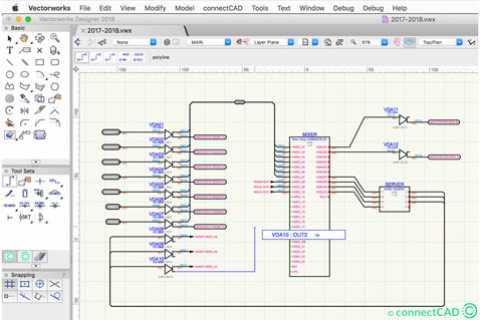 connectCAD is an audiovisual system design plugin for Vectorworks