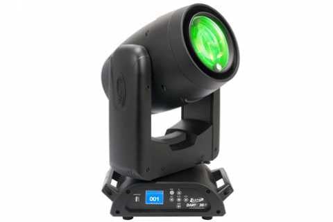 The Dartz 360 full colour-mixing LED beam/spot fixture