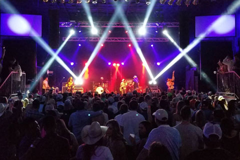 The Koe Wetzel shows happen at small but packed music halls