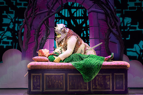 Shrek the Musical tours the UK before closing at Leeds Grand Theatre in January 2019 (photo: Helen Maybanks)