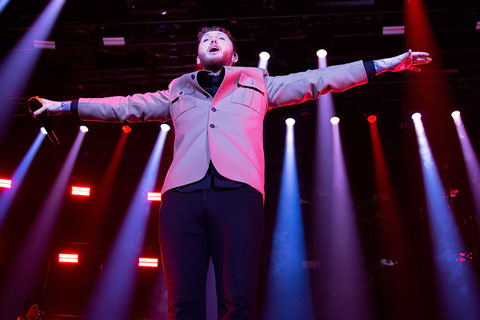 X Factor winner James Arthur (photo: Hywel N Williams)