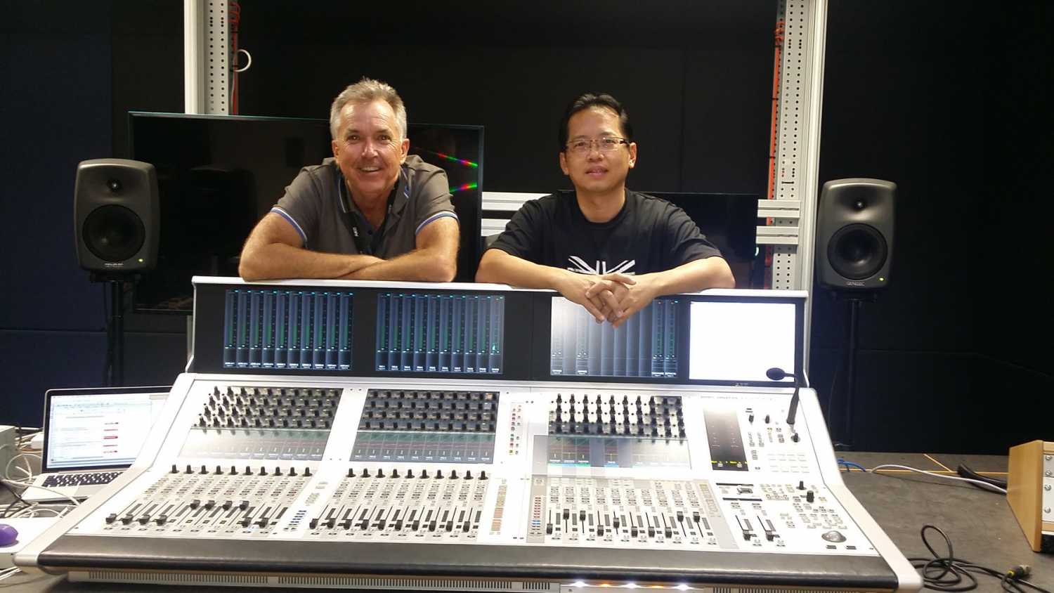 The show’s producers brought in sound mixer John Simpson to serve as audio director