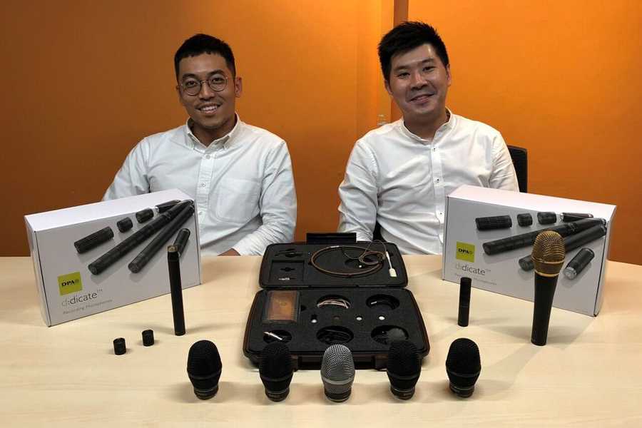 Eugene Yeo and Glenn Lin of Acoustic and Lighting Systems