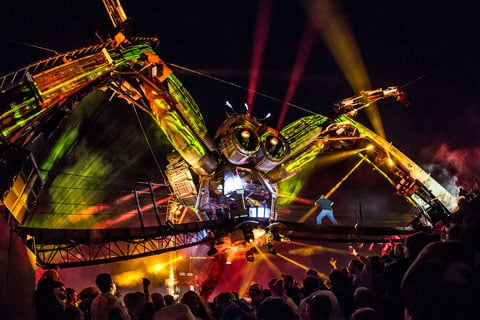 The festival celebrated the 10th anniversary of the birth of the Arcadia concept (photo: Luke Taylor)