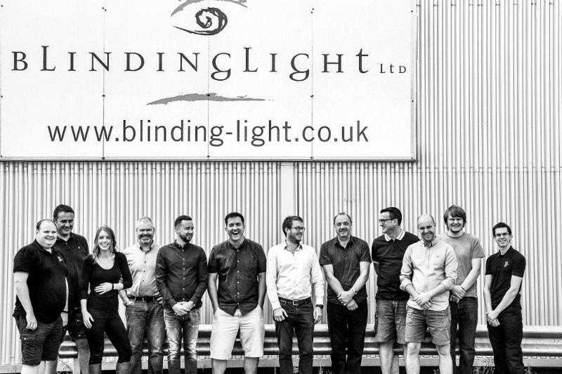 The TSL and Blinding Light team