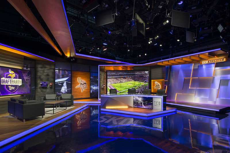 The new broadcast facilities at Vikings HQ (photo: Dak Dillon)