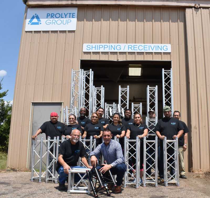 The Prolyte US team will be based in Pearland, Texas