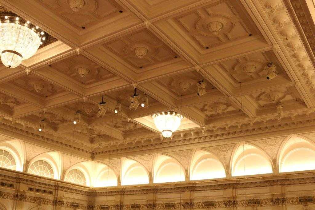 The historic venue installed eight of the silent, fan-less fixtures