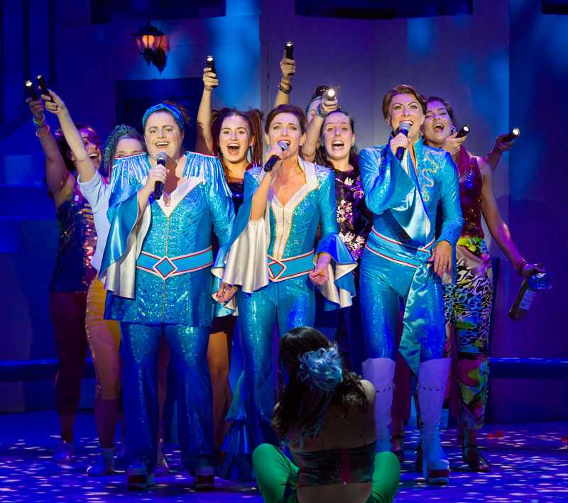 Mamma Mia! The Musical is currently playing at the Princess Theatre in Melbourne