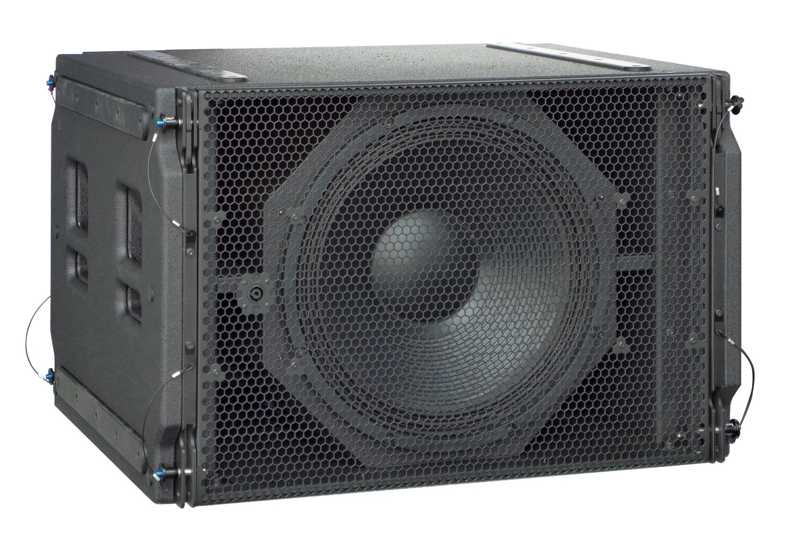 The LR18B is the dedicated low-frequency extension to the LR18 mid-sized pro-ribbon line-array system