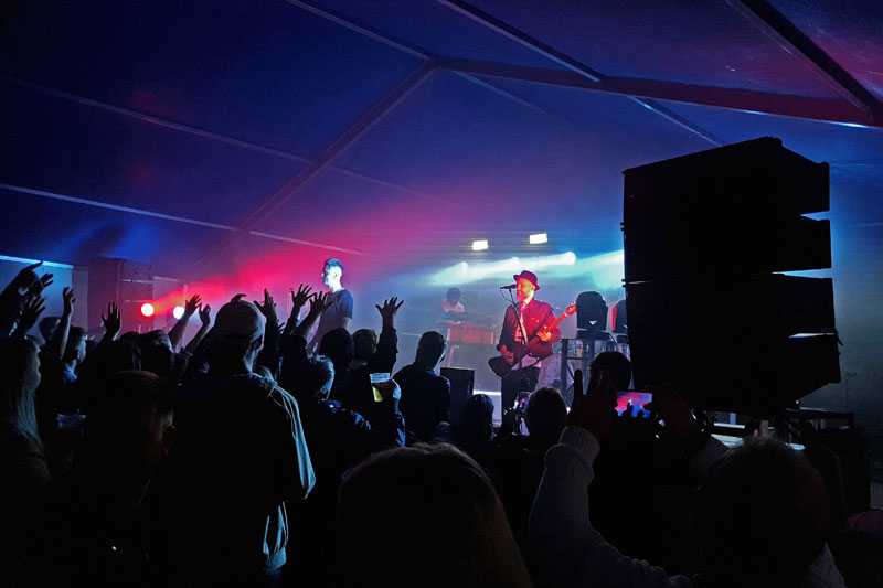 The HALO-A line array was supplied by Haugesund-based AV rental specialists, Livepro