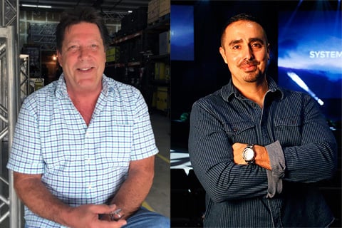 Joe Saprito and Jon Zorrilla have re-joined the team at Stage Equipment and Lighting (SEAL)