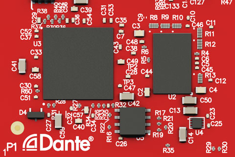 Dante AV is a complete integrated audio and video networking solution