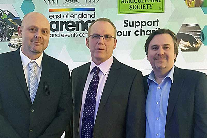 Dean Rees (EEAEC), Shaun Pearce (Pearce Hire) and Jason Lunn (EEAEC)