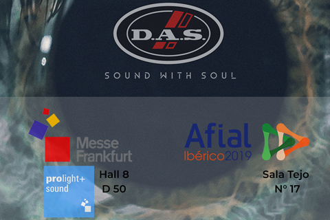 DAS will promote the new loudspeakers in Frankfurt and Lisbon