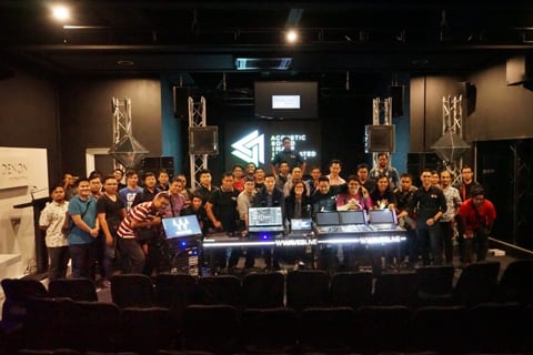 ASIIS Indonesia staged three expos and held lighting and audio workshops