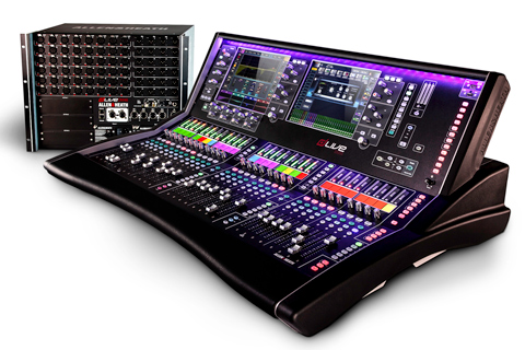 Allen & Heath’s flagship dLive mixing system