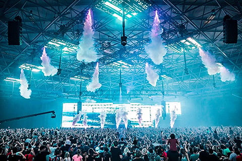 The system came about as a result of Martin Garrix's ADE show in the RAI Amsterdam