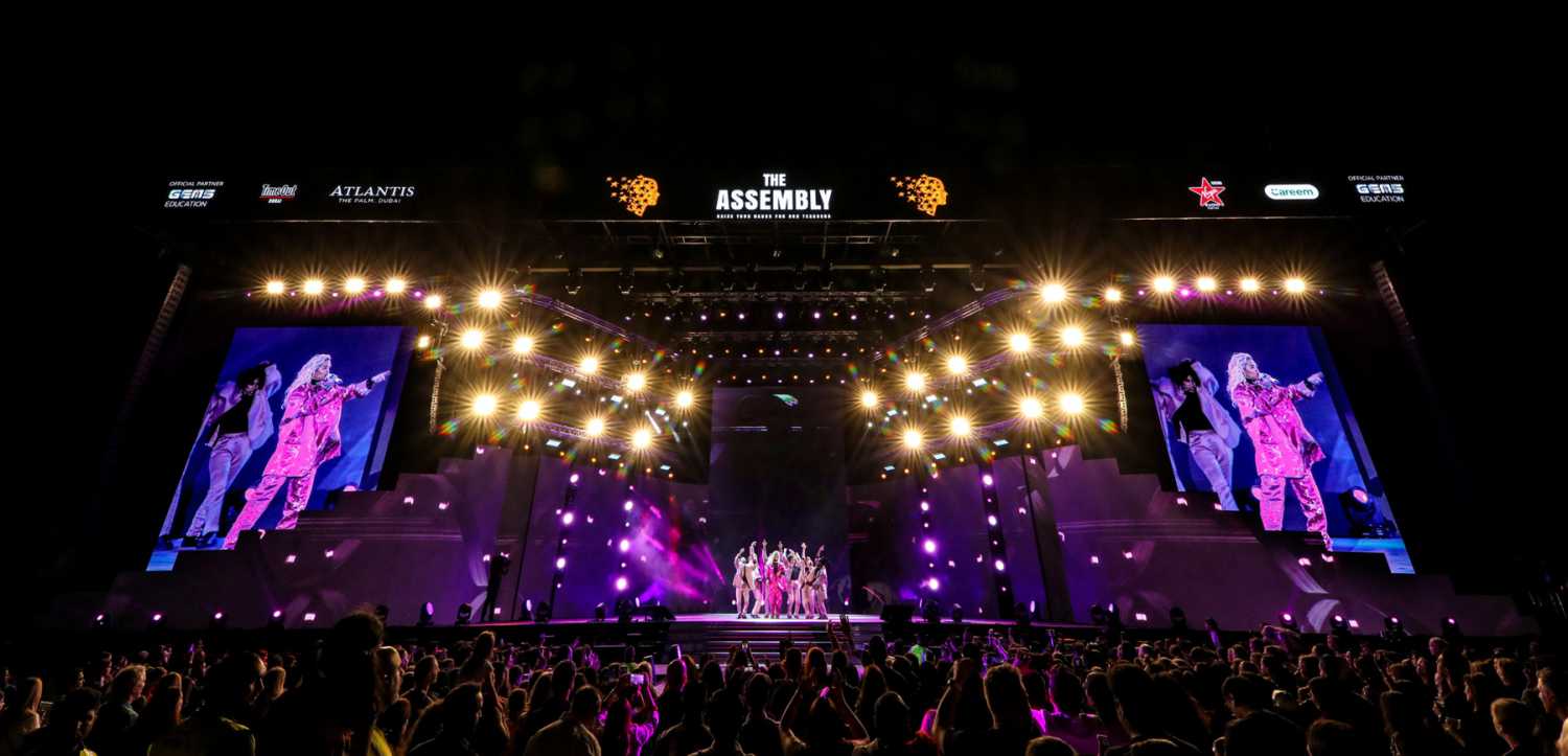 The event, which was held at the 15,000-capacity Dubai Media City Ampthitheatre