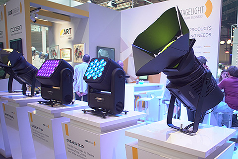 The Orkis is ADB’s new colour LED fresnel