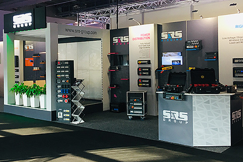 The SRS stand featured a number of new developments