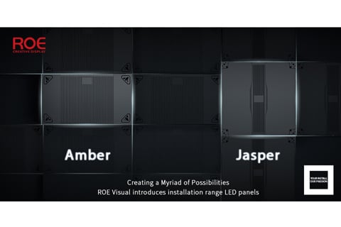 Amber and Jasper are designed for fixed installation and AV integration