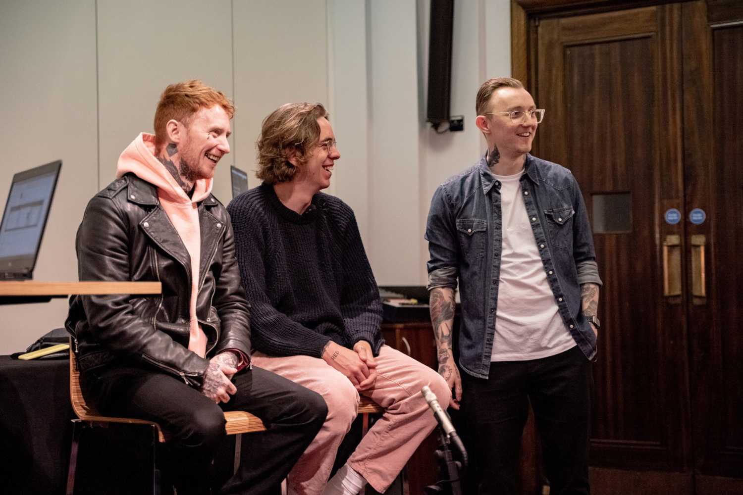 Frank Carter, Dean Richardson and Stephan Carter