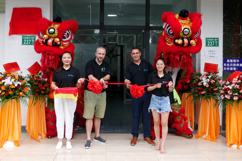 The new premises provide capacity for manufacturing, warehouse, sales, and customer services across China