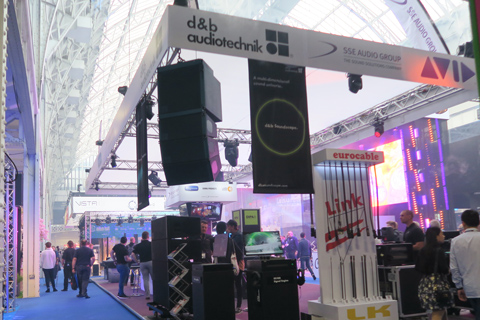 The d&b A-Series will feature on the SFL and SSE booths