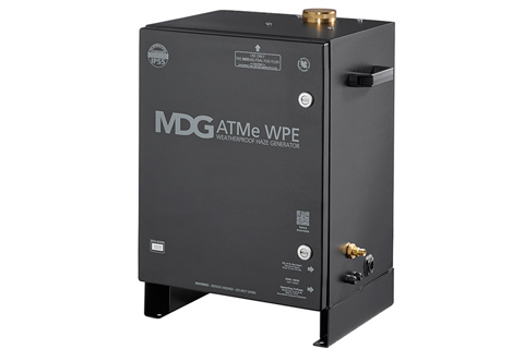 The ATMe WPE haze generator for outdoor use