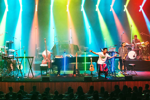 Jacob Collier plays Sydney Opera House (photo: Jordan Munns)