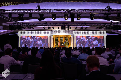 Projection mapping the White House