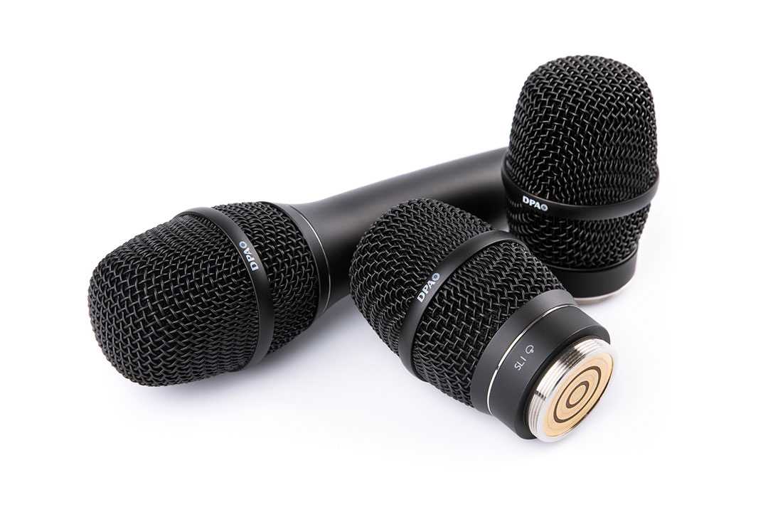 The 2028 Vocal Microphone has a wired XLR handle and two wireless configurations